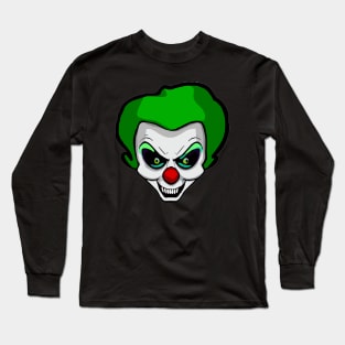 Spooky Clown Long Sleeve T-Shirt